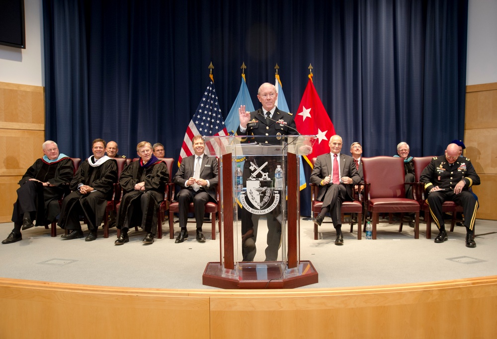 National Defense University graduation June 2013