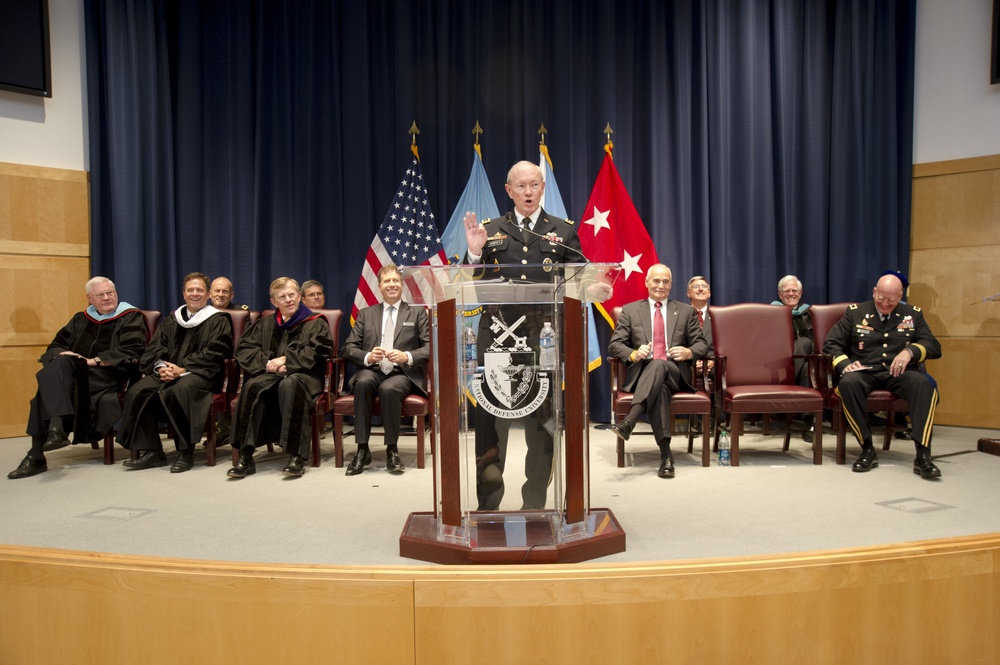 National Defense University graduation June 2013