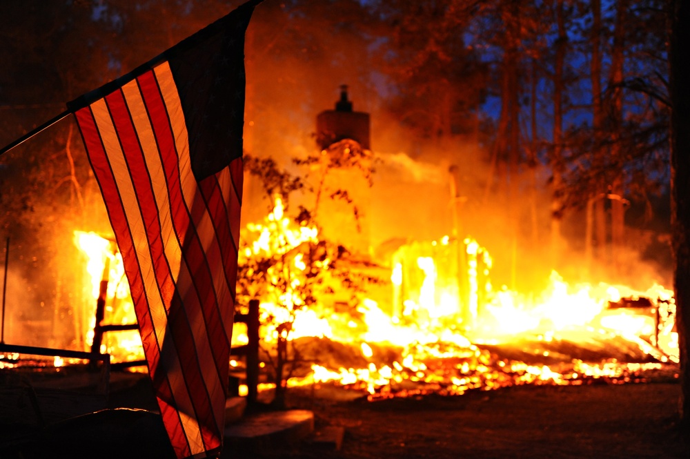 Black Forest fire