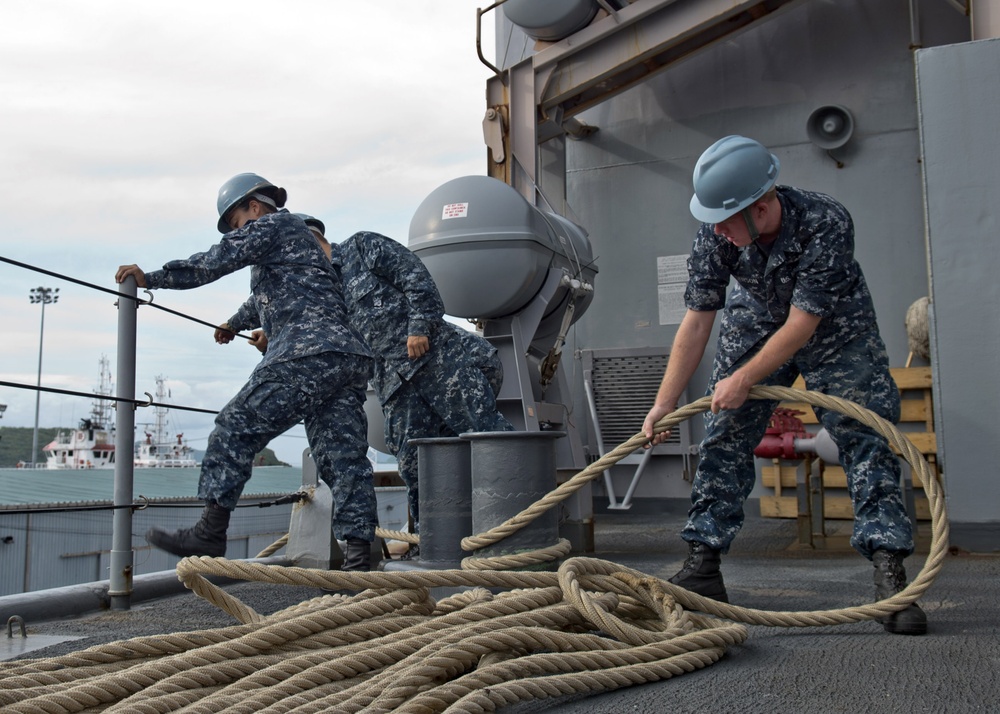 USS Tortuga operations