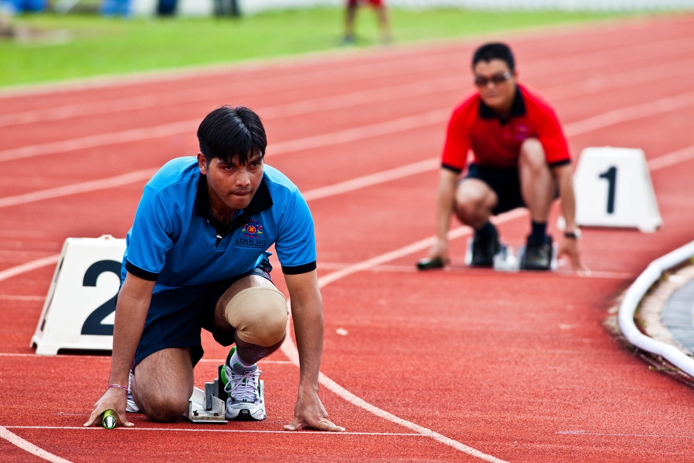 Building relationships through sports day in Brunei