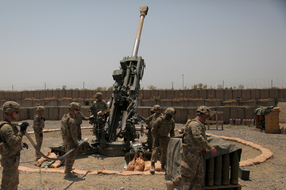 Artillery drill