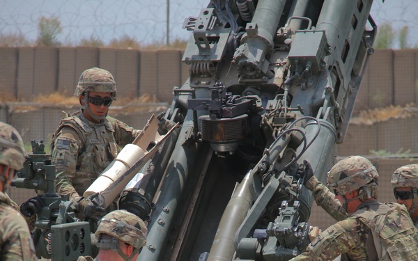 Artillery drill