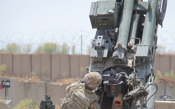 Artillery drill