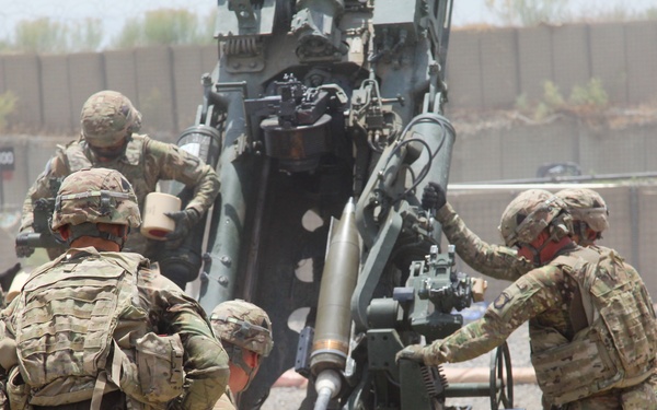 Artillery drill