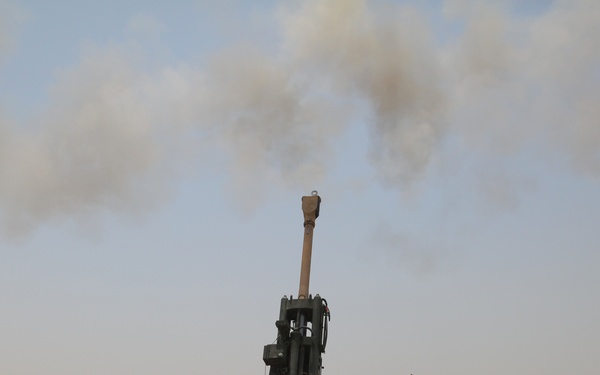 Artillery drill