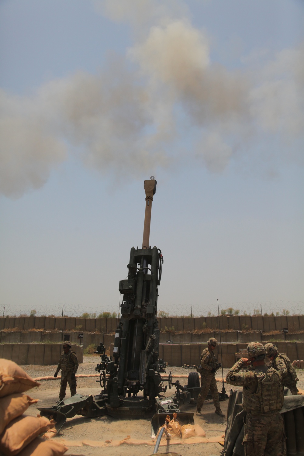 Artillery drills