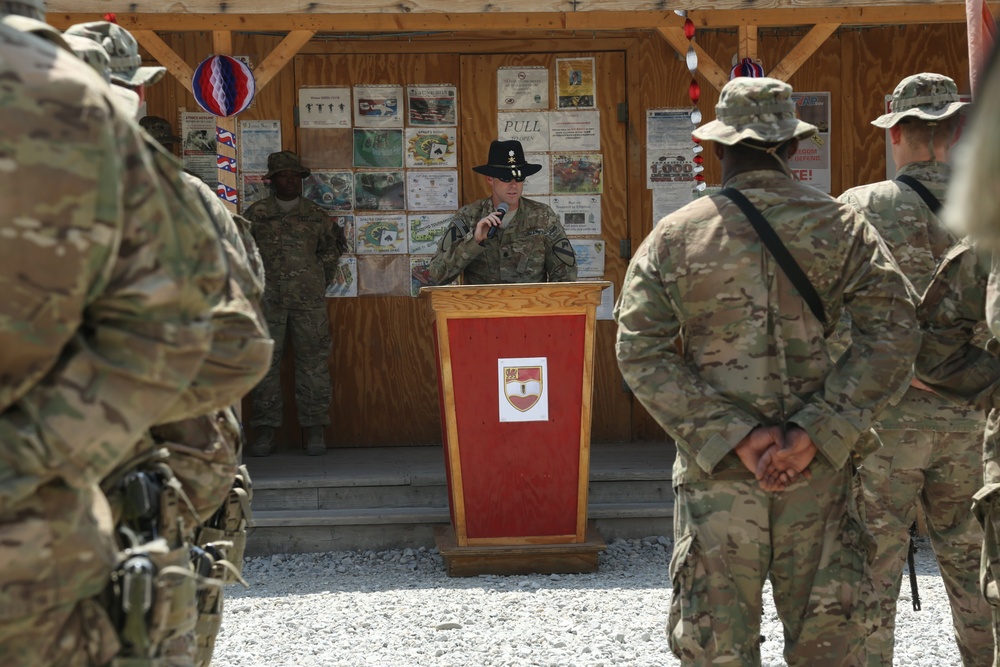 Soldiers celebrate Army birthday