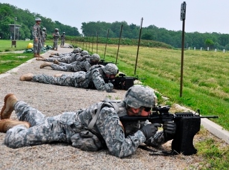 76th Brigade Special Troops Battalion breaking records, training hard at Atterbury