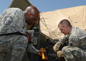 245th ATCS supports Shaw AFB tower operations