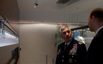 Gen. John F. Campbell at NFL Headquarters