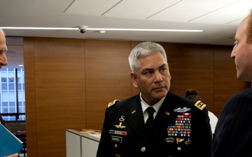 Gen. John F. Campbell at NFL Headquarters