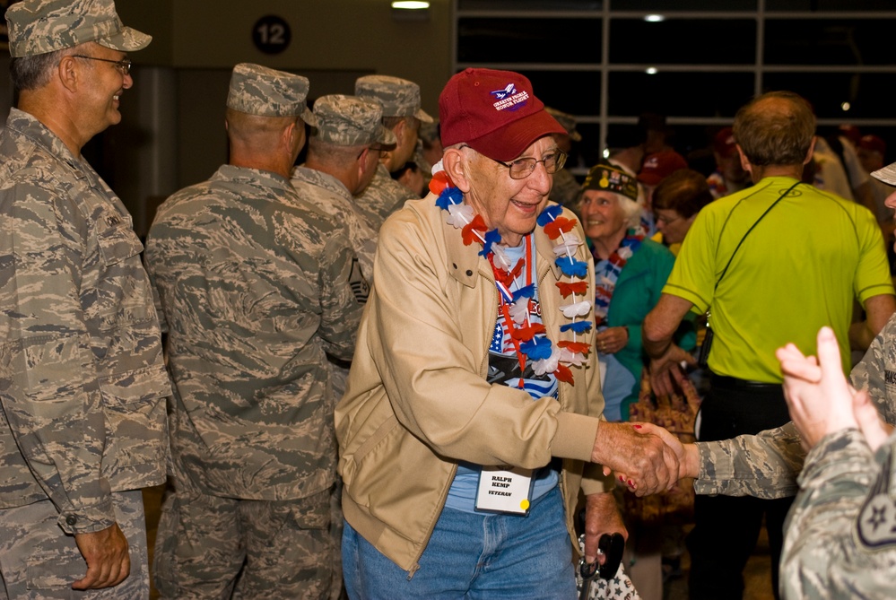 182nd Airlift Wing members salute generations past