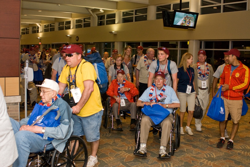 182nd Airlift Wing members salute generations past