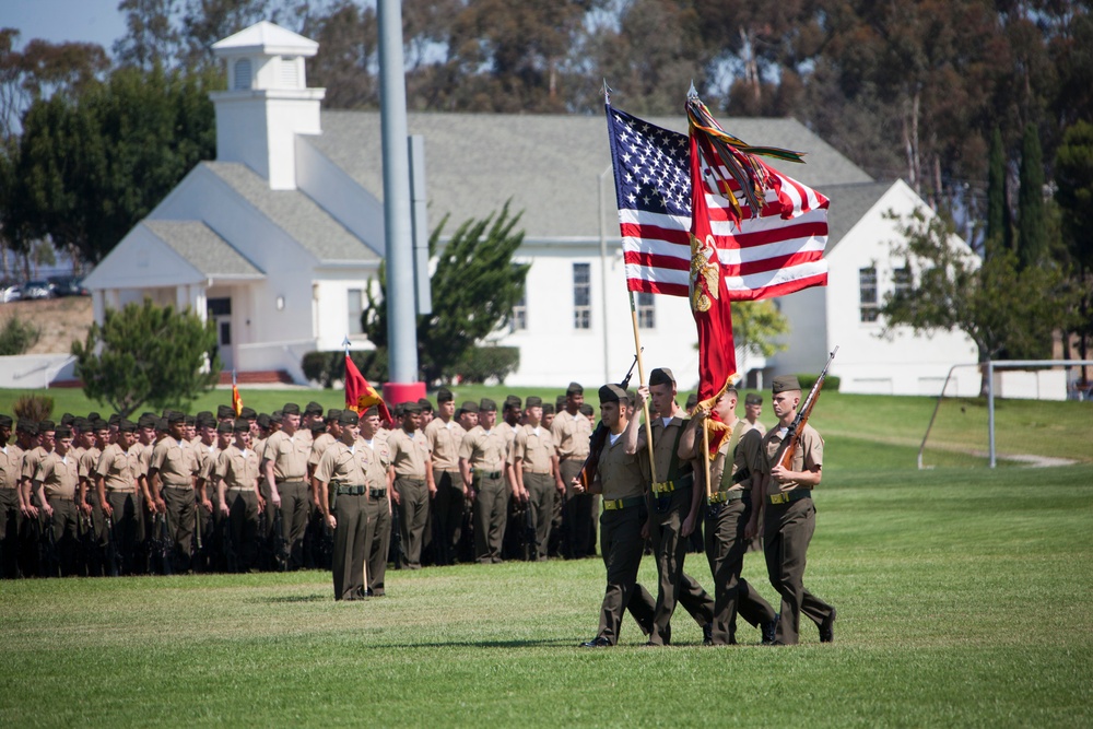 1st Marine Division Change of Command