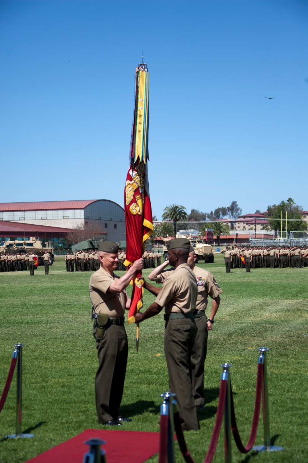 1st Marine Division Change of Command