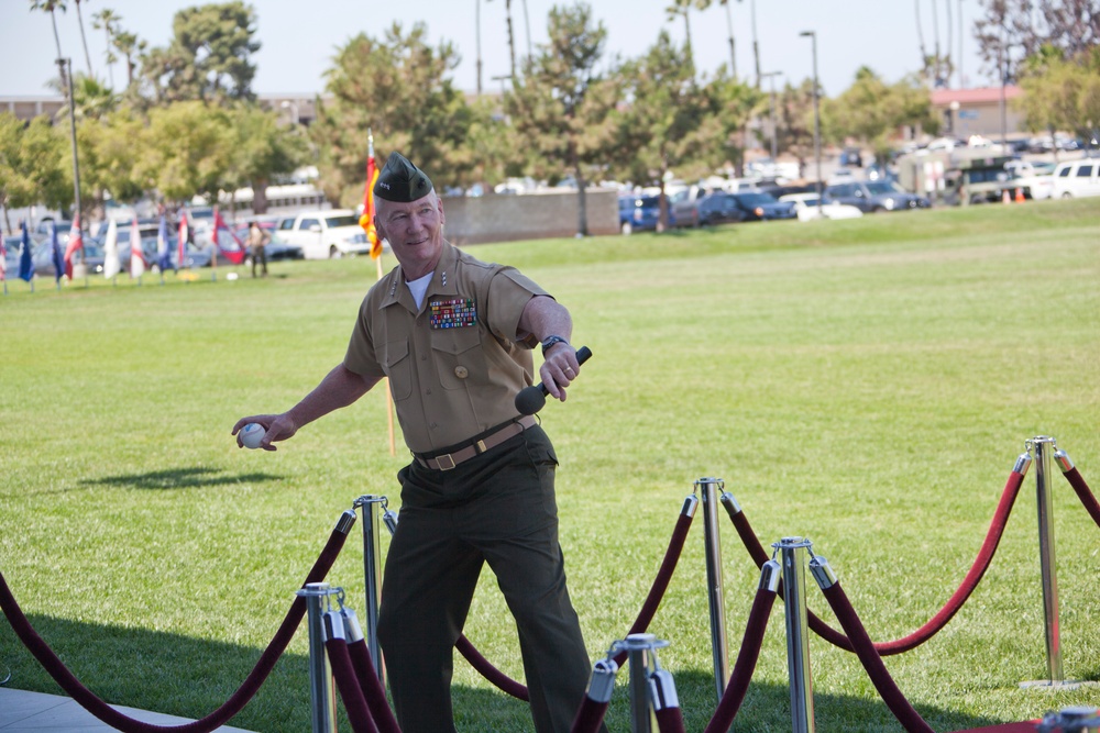 1st Marine Division Change of Command