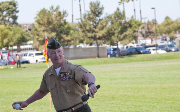 1st Marine Division Change of Command