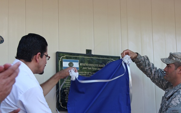 Ribbon cutting at new schools