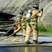 Coast Guard Fire and Rescue responds to vehicle fire in Kodiak, Alaska