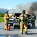 Coast Guard Fire and Rescue responds to vehicle fire in Kodiak, Alaska