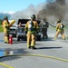 Coast Guard Fire and Rescue responds to vehicle fire in Kodiak, Alaska