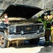 Coast Guard Fire and Rescue responds to vehicle fire in Kodiak, Alaska