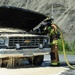 Coast Guard Fire and Rescue responds to vehicle fire in Kodiak, Alaska