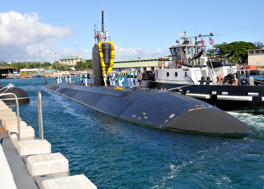 USS Cheyenne returns to Joint Base Pearl Harbor-Hickam