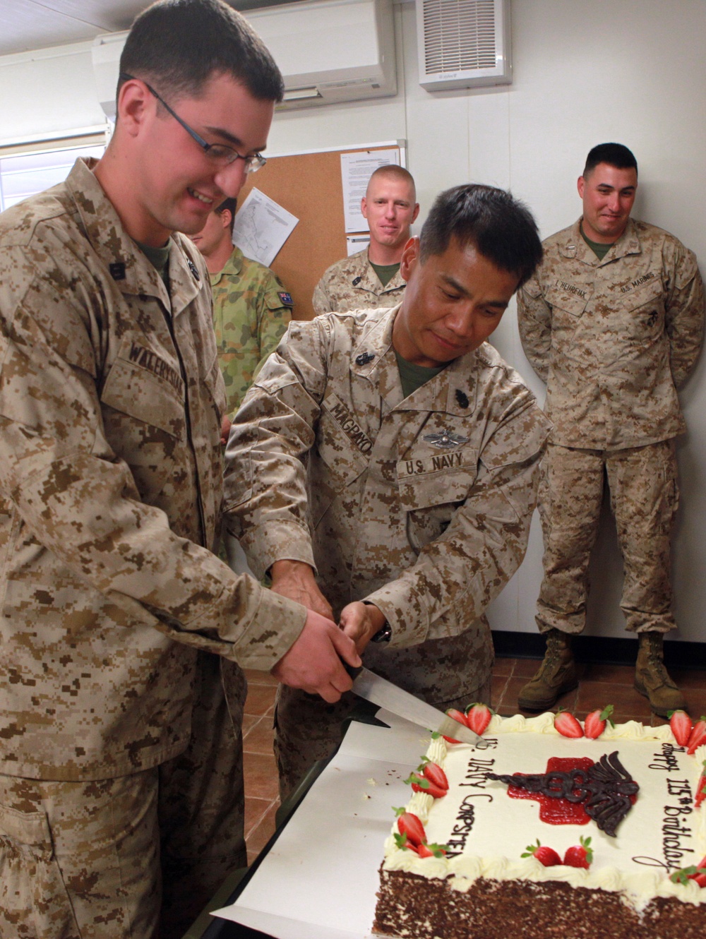 MRF-D ‘Docs’ celebrate 115 years of US Navy Hospital Corps