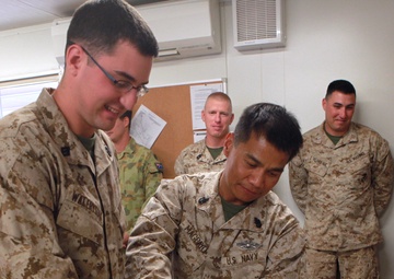 MRF-D ‘Docs’ celebrate 115 years of US Navy Hospital Corps