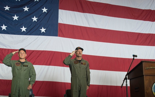 Change of command ceremony