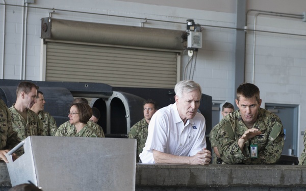 Secretary of the Navy visit