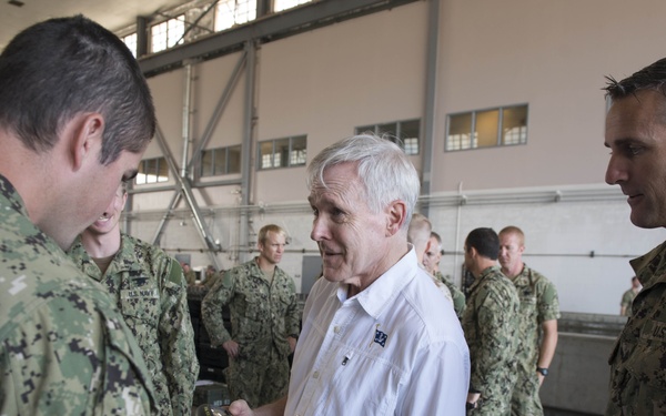 Secretary of the Navy visit