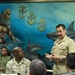 Fleet master chief talks at NWS Seal Beach