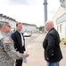 Rob Smith of the USO tours the Training Support Center Wiesbaden