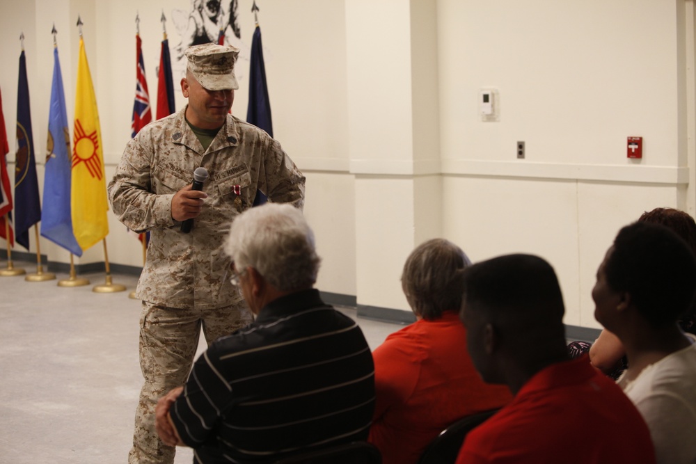 Master sergeants retirement ceremony