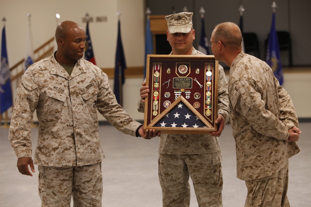 Master sergeants retirement ceremony