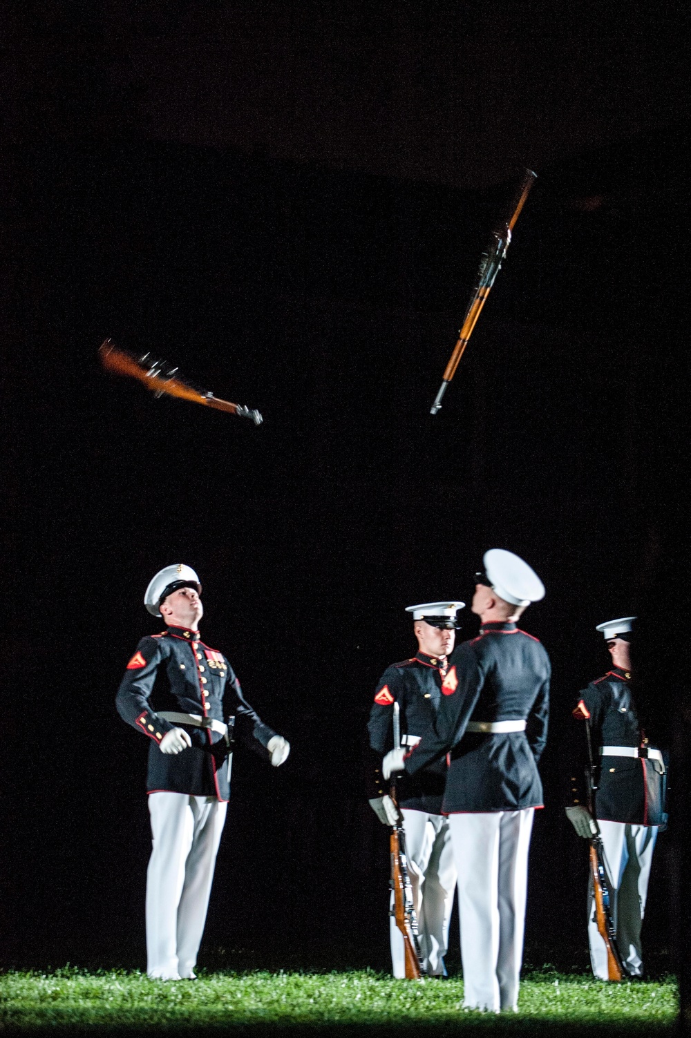 Evening Parade at Marine Barracks Washington