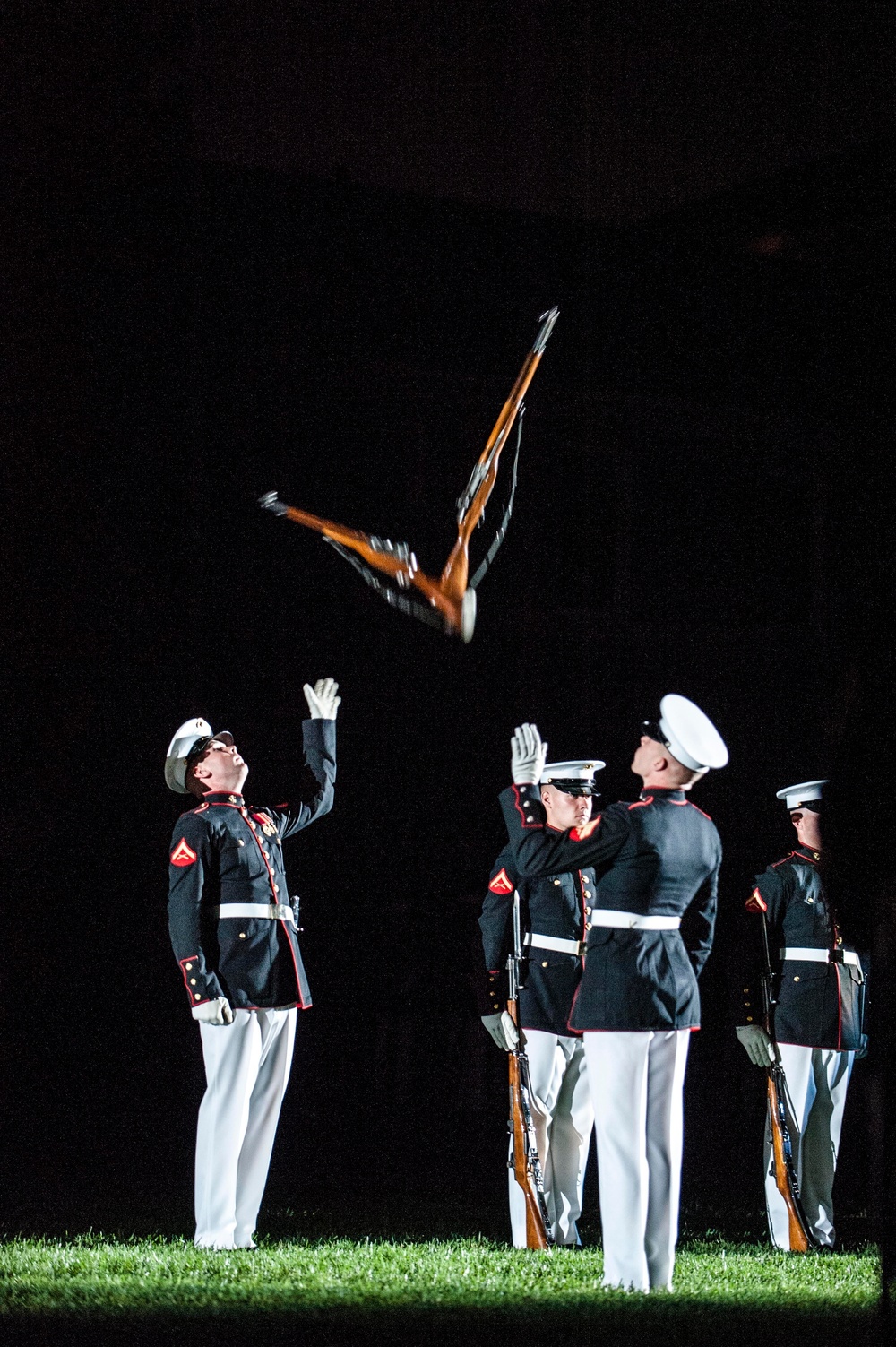 Evening Parade at Marine Barracks Washington