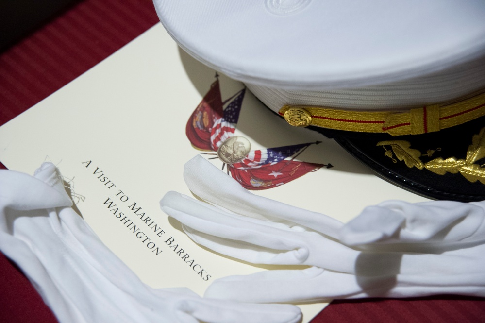 Evening Parade at Marine Barracks Washington