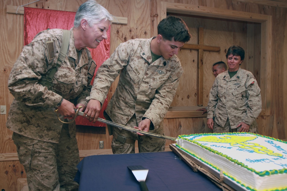 Corpsmen celebrate 115th Corpsman Birthday in Afghanistan