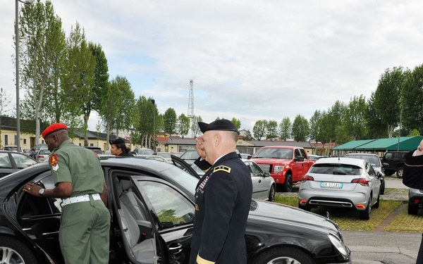 Nigeria Chief of Army Staff Visits USARAF