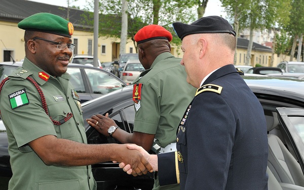 Nigeria Chief of Army Staff Visits USARAF