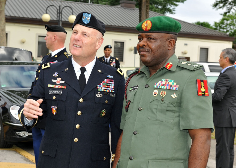 Nigeria Chief of Army Staff Visits USARAF