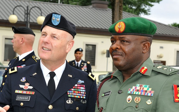 Nigeria Chief of Army Staff Visits USARAF
