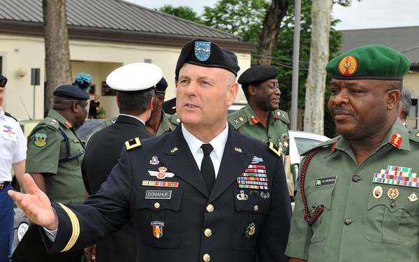 Nigeria Chief of Army Staff Visits USARAF