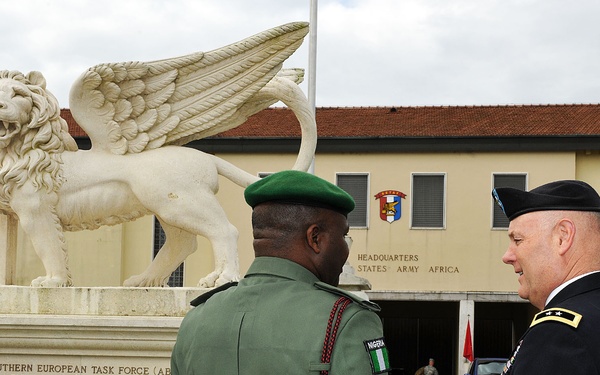 Nigeria Chief of Army Staff Visits USARAF