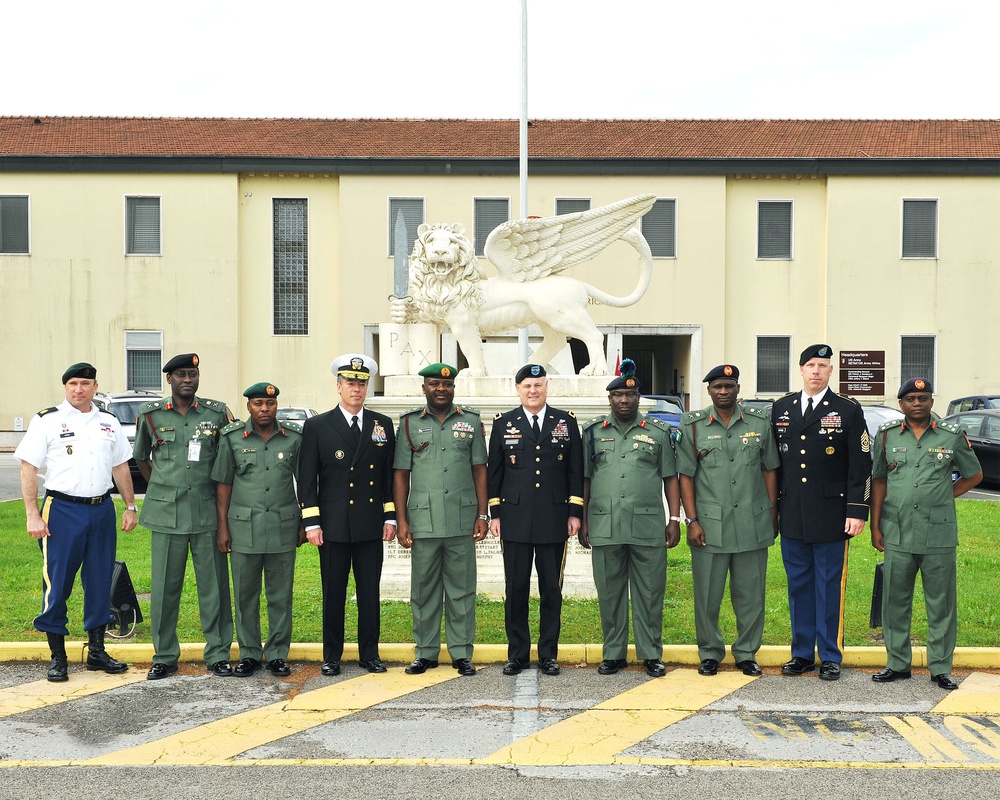 Nigeria Chief of Army Staff Visits USARAF