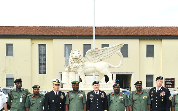 Nigeria Chief of Army Staff Visits USARAF